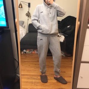 Stussy hoodie and sweat set